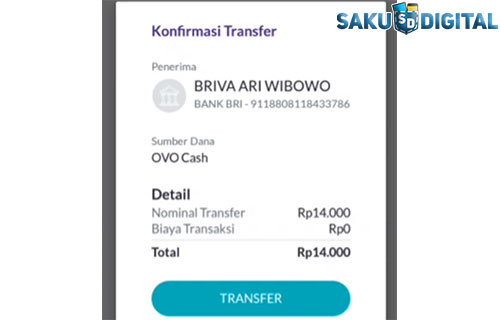 Cara Top Up Linkaja Via OVO Pakai Kode BRIVA BRI