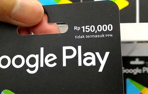 Cara Membeli Voucher Google Play