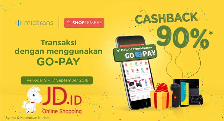 Cara Aktifkan Gopay di Jd.ID