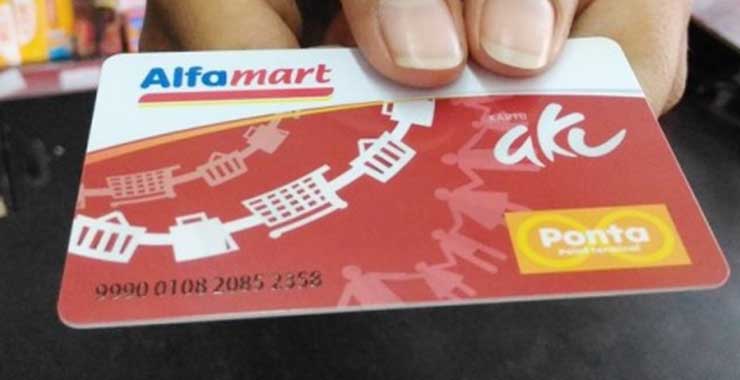 Cara Aktivasi Kartu Ponta Alfamart Terbaru