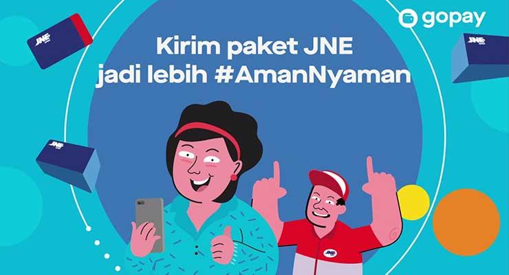 Cara Bayar JNE Pakai Gopay Terbaru