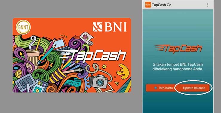 Cara Update Balance TapCash BNI