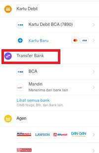 Transfer Bank