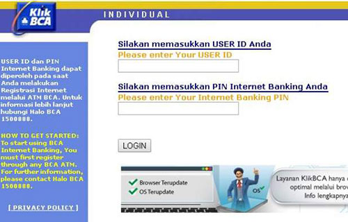 Internet Banking BCA