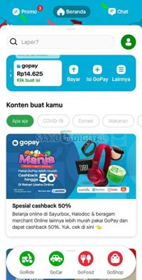 Buka Aplikasi Gojek