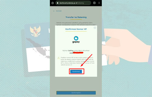 Konfirmasi Nomor HP