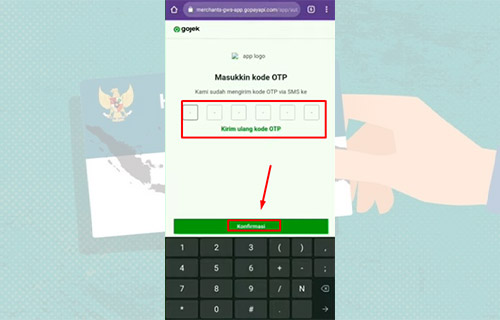 Masukan Kode OTP