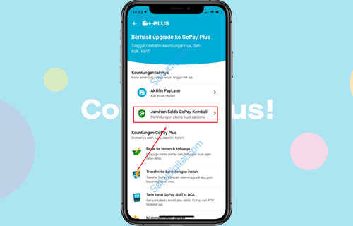 Jaminan Saldo Gopay kembali