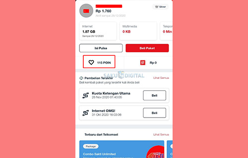 2 Poin Telkomsel