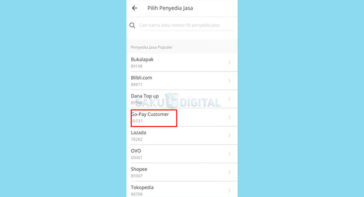 4 Pilih Penyedia Jasa