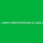 Gopay Eror Penyebab dan Cara Mengatasinya