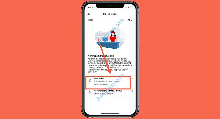 4 Klik Buat Token