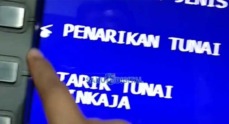 8 Pilih Penarikan Tunai