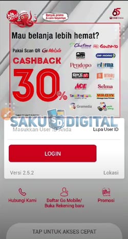 1 Buka Aplikasi Go Mobile CIMB Niaga