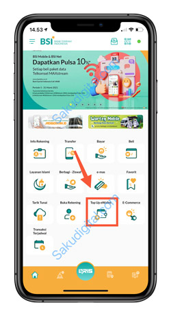 2 Pilih Menu Top Up eWallet 2