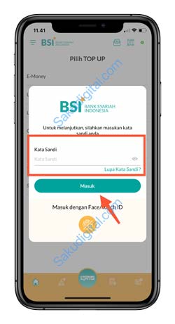 4 Masukkan Kata Sandi BSI Mobile 1