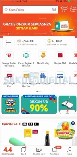 1 Buka Aplikasi Shopee 4