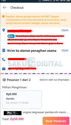 5 Pilih Kurir Pengiriman