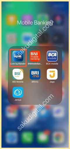 Login ke Mandiri Mobile