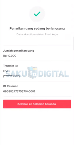 11 Cara Tarik Saldo TikTok Lite Ke OVO Berhasil