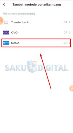 7 Klik Dana 15 1 4 Pilih Bagikan Syarat Cara Tarik Saldo TikTok Lite Ke Dana Pertama Buka Aplikasi Berhasil