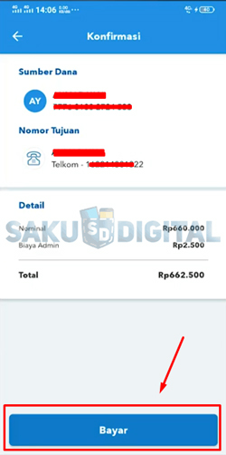 8 Klik Bayar 1