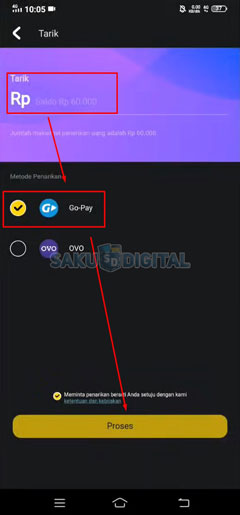 Pilih Gopay