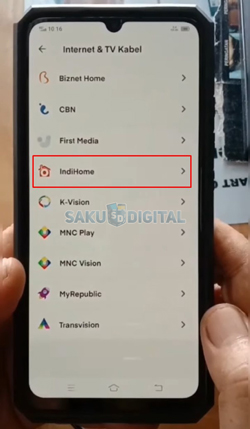 Pilih Indihome