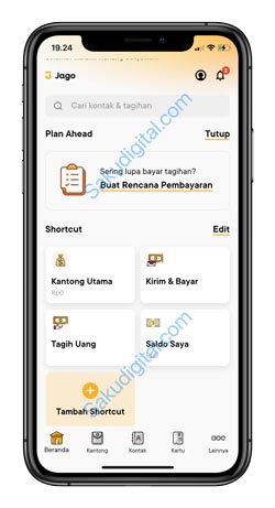 1 Cara Top Up DANA Lewat Bank Jago Buka Aplikasi Bank Jago