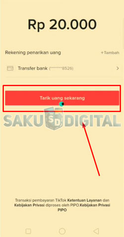 14 Klik Tarik Uang Sekarang