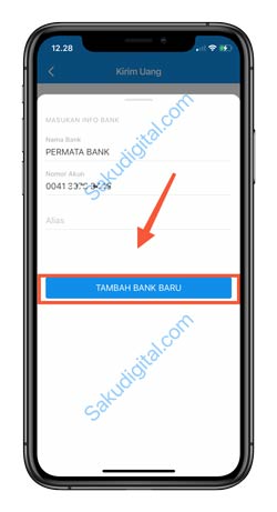 7 Klik Tambah Bank Baru 1