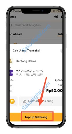 9 Klik Top Up Sekarang