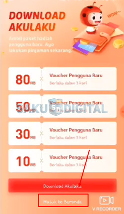 2 Login Akun Akulaku