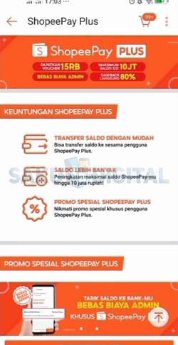 3 Tap Banner Upgrade ShopeePay Plus