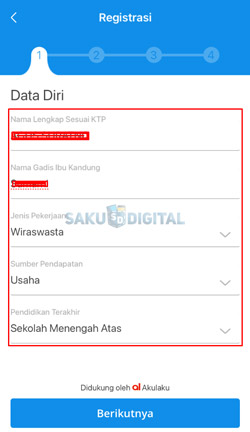 5 Isi Data Diri