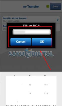 13 Masukkan M PIN BCA