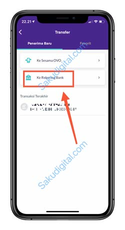 3 Klik Ke Rekening Bank