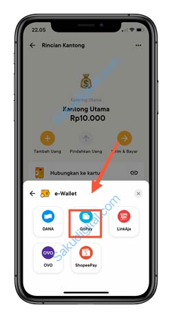 6 Pilih Gopay