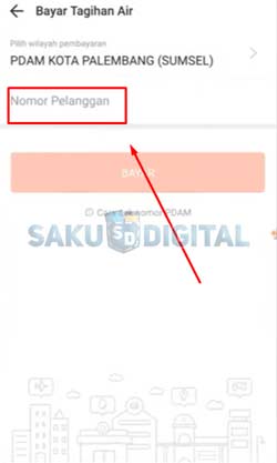 5 Input Nomor Pelanggan