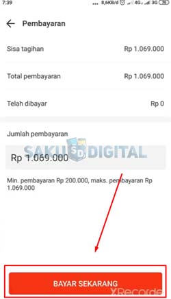 5 Tap Bayar Sekarang