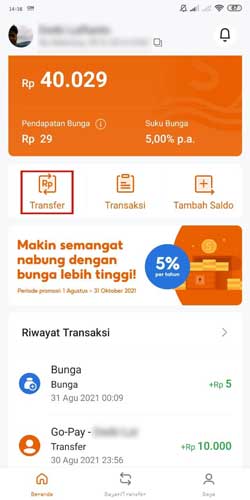 Buka Aplikasi SeaBank