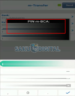 12 Masukkan PIN BCA