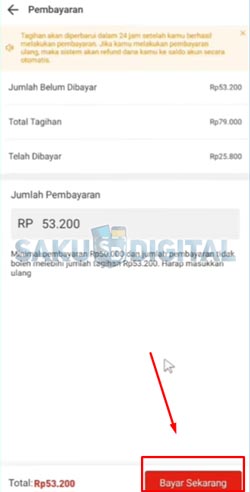 5 Konfirmasi Bayar Sekarang