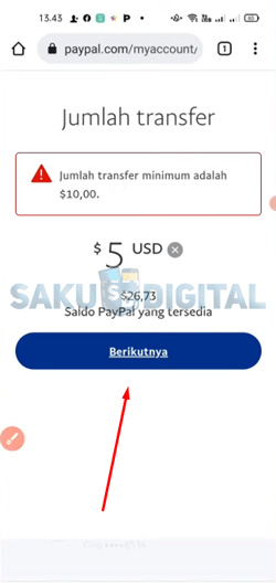 10 Tentukan Jumlah Transfer