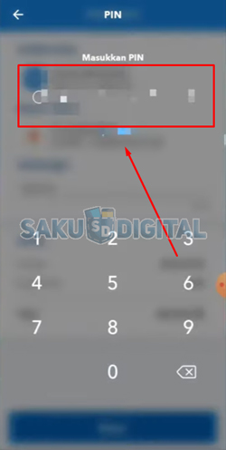7 Masukkan PIN BRImo