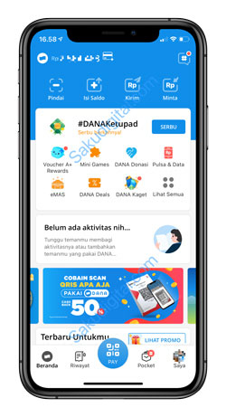 1 Buka Aplikasi DANA 1