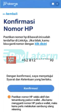 5 Verifikasi Nomor HP