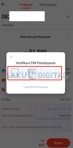 7 Verifikasi PIN Akulaku