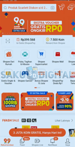 10 Buka Aplikasi Shopee