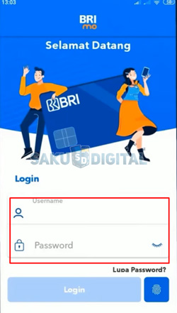 2 Login Akun BRImo